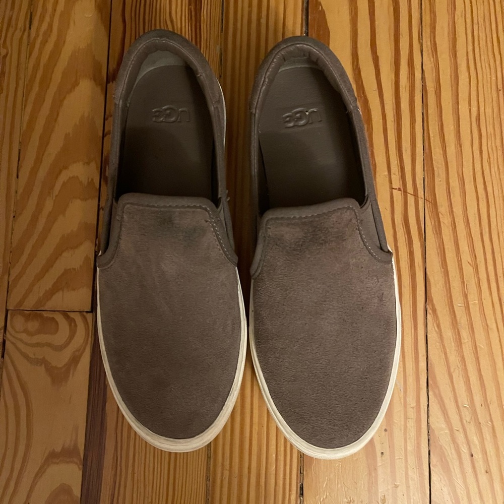 UGG suede slip on shoes Size 6.5